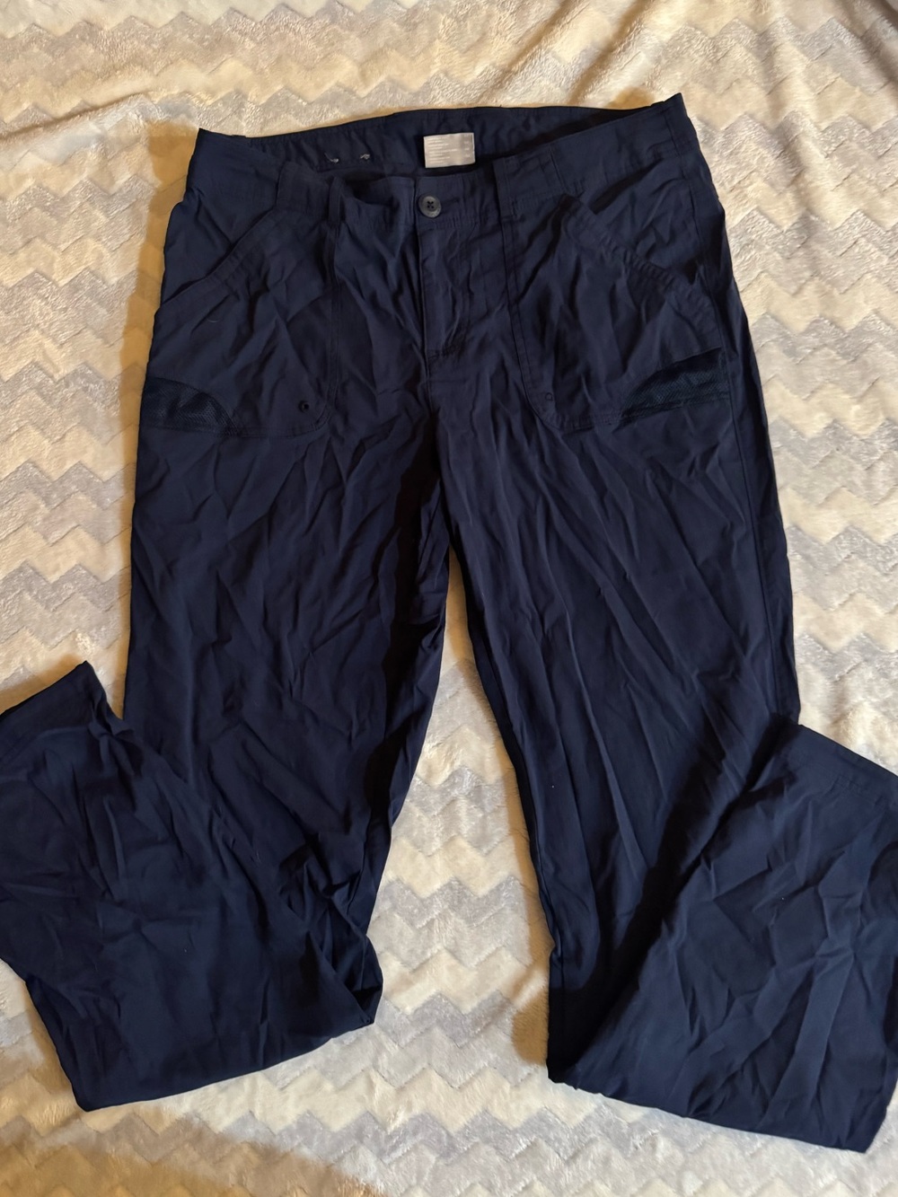 Columbia Navy Straight-Leg Women's Jeans